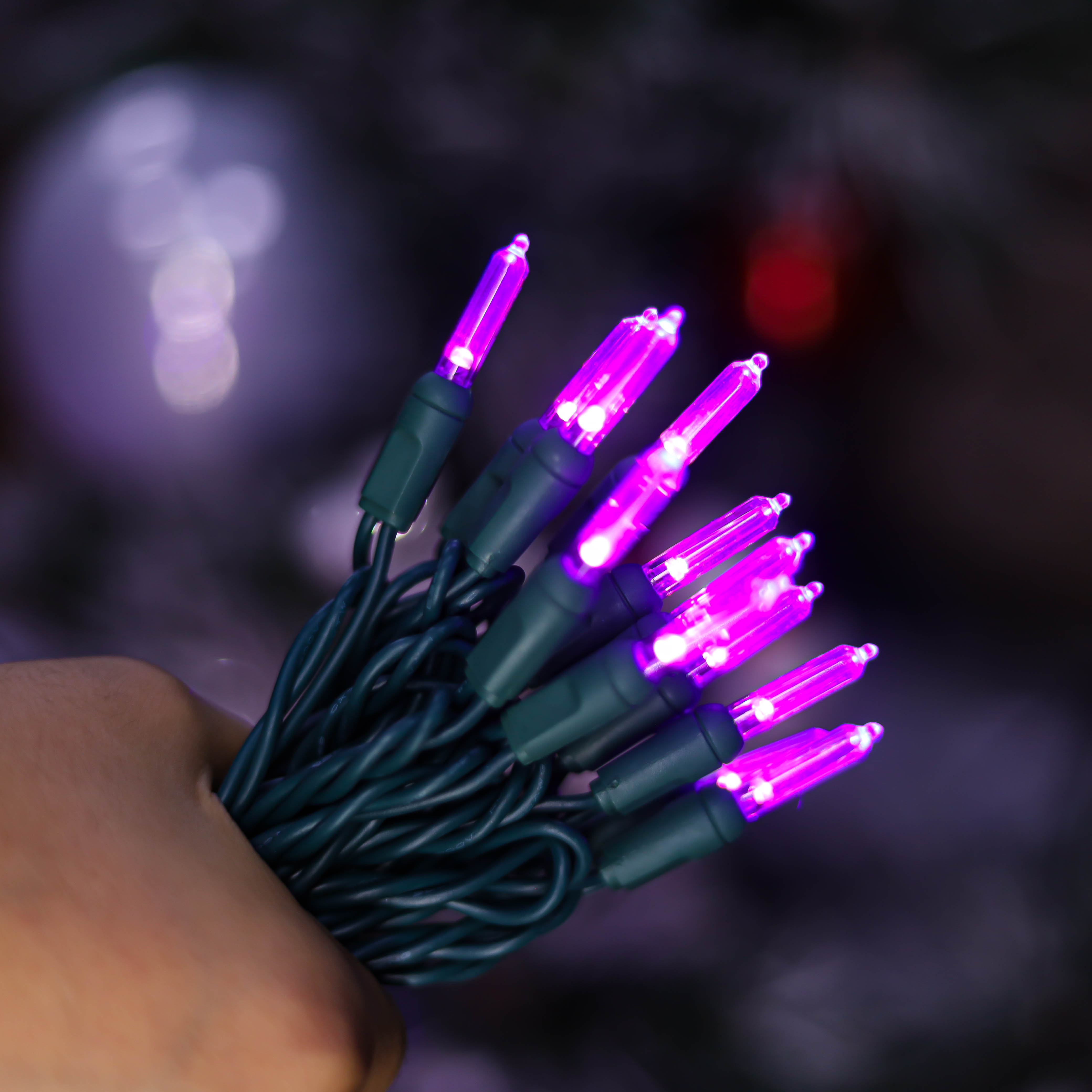La secuencia de la UL T5 LED enciende la luz púrpura de Halloween de la luz de Navidad