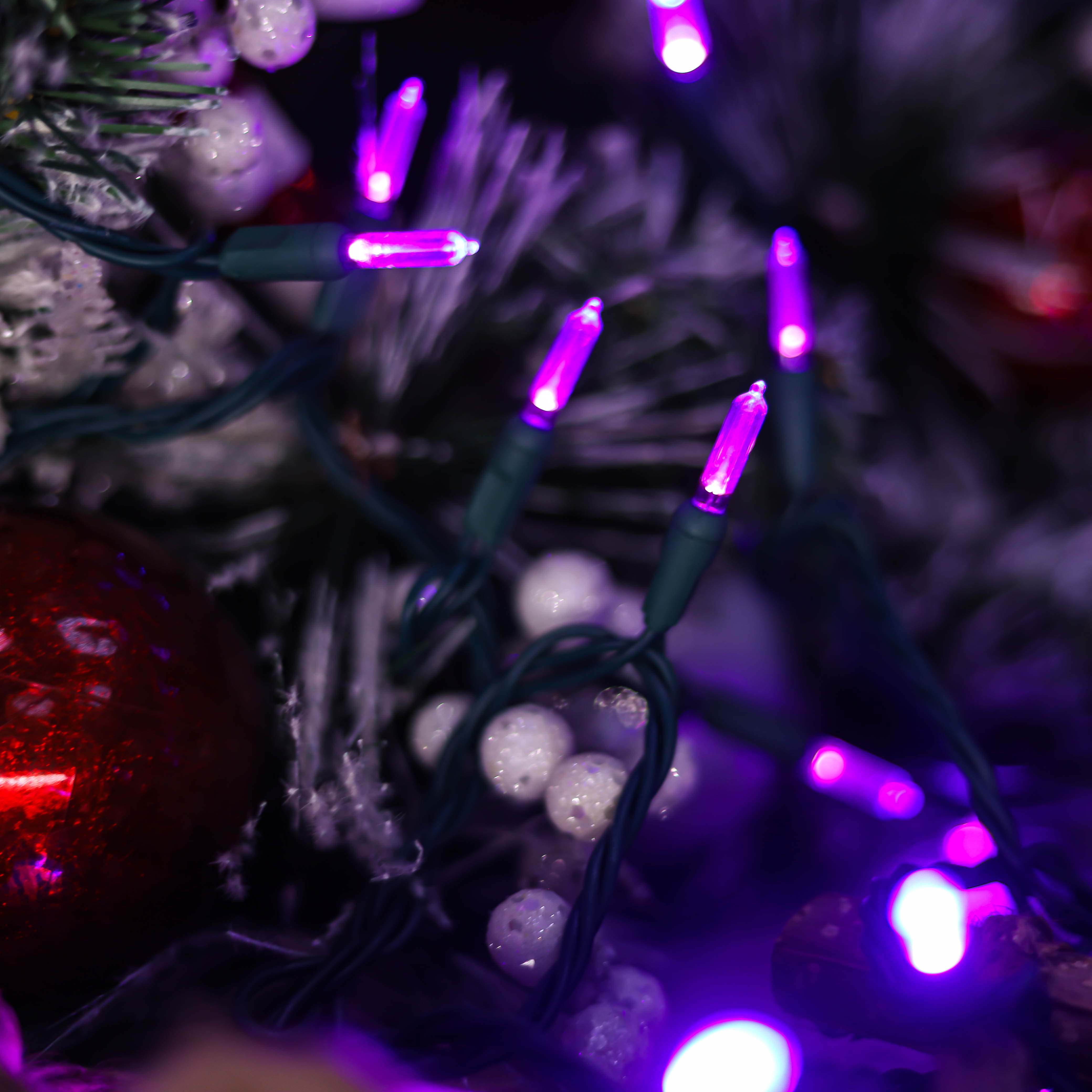 La secuencia de la UL T5 LED enciende la luz púrpura de Halloween de la luz de Navidad