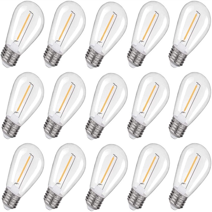 Bombillas LED de filamento S14 E26