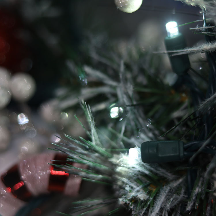 La mini secuencia granangular de la UL del LED enciende uso al aire libre e interior de la UL blanca fresca de las luces de Navidad