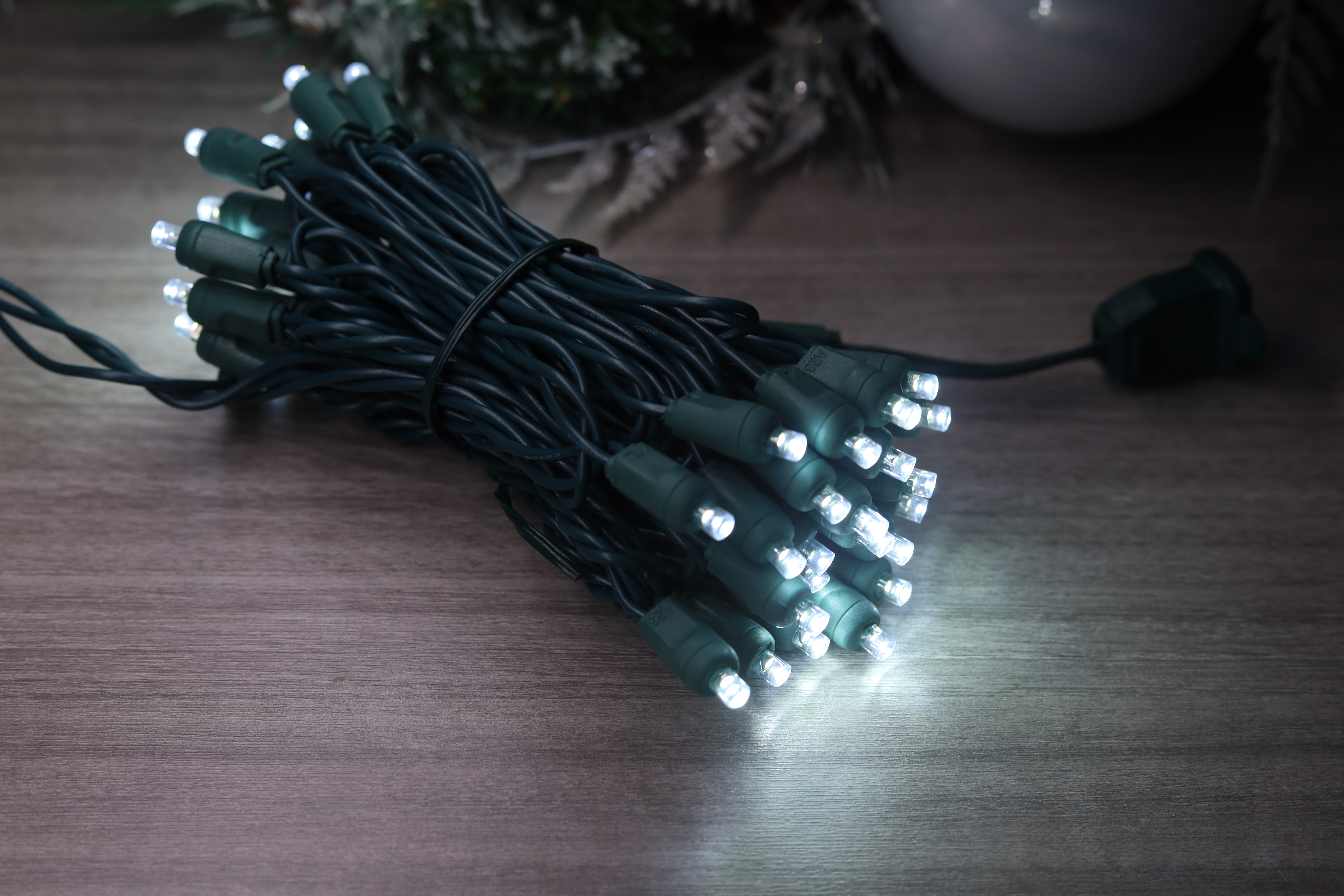 La mini secuencia granangular de la UL del LED enciende uso al aire libre e interior de la UL blanca fresca de las luces de Navidad