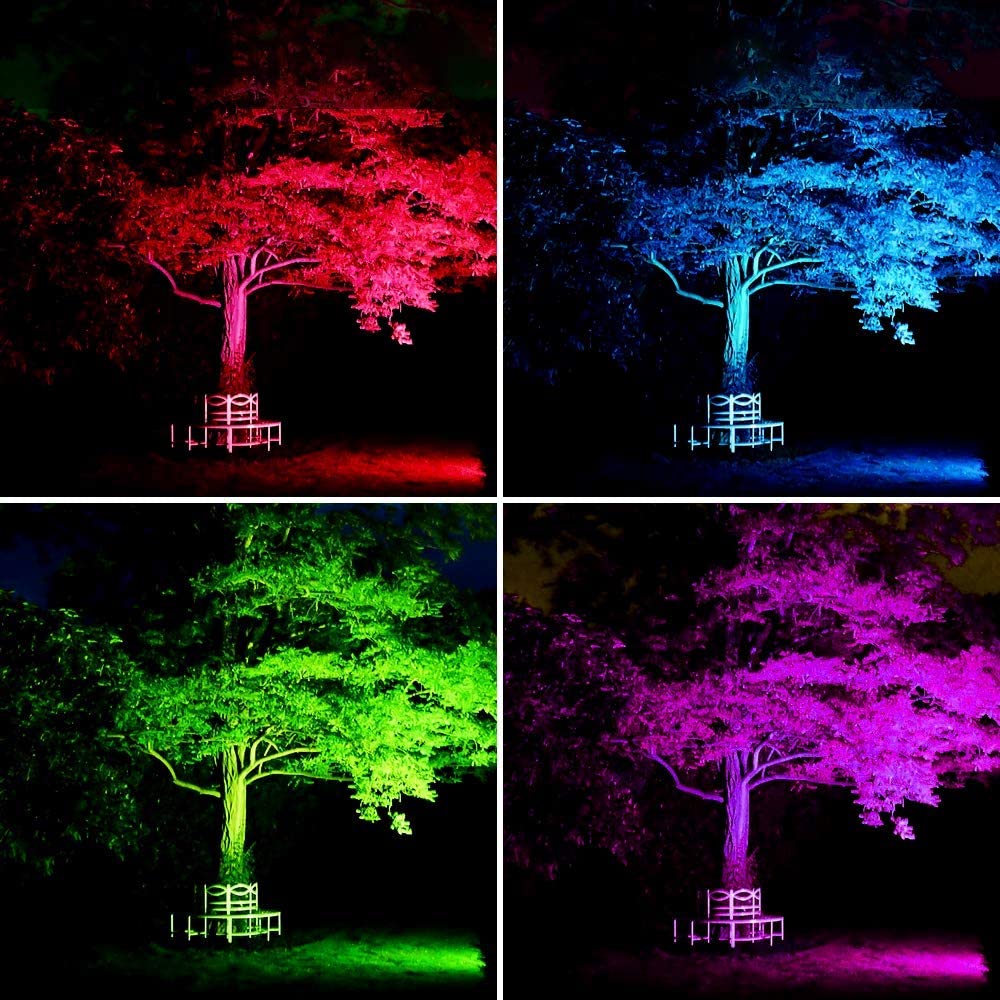 Luces de inundación LED RGB CE UL 12V 20W