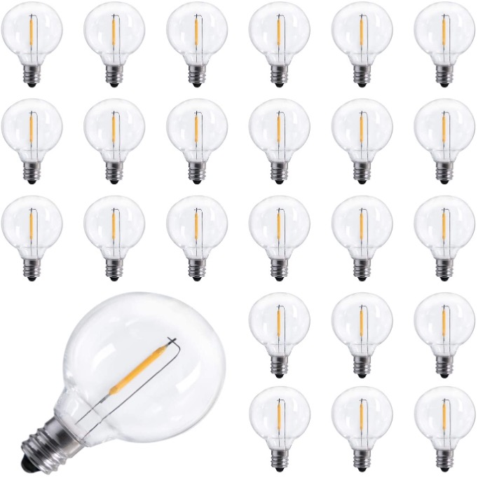 Bombillas LED de filamento G40 E12