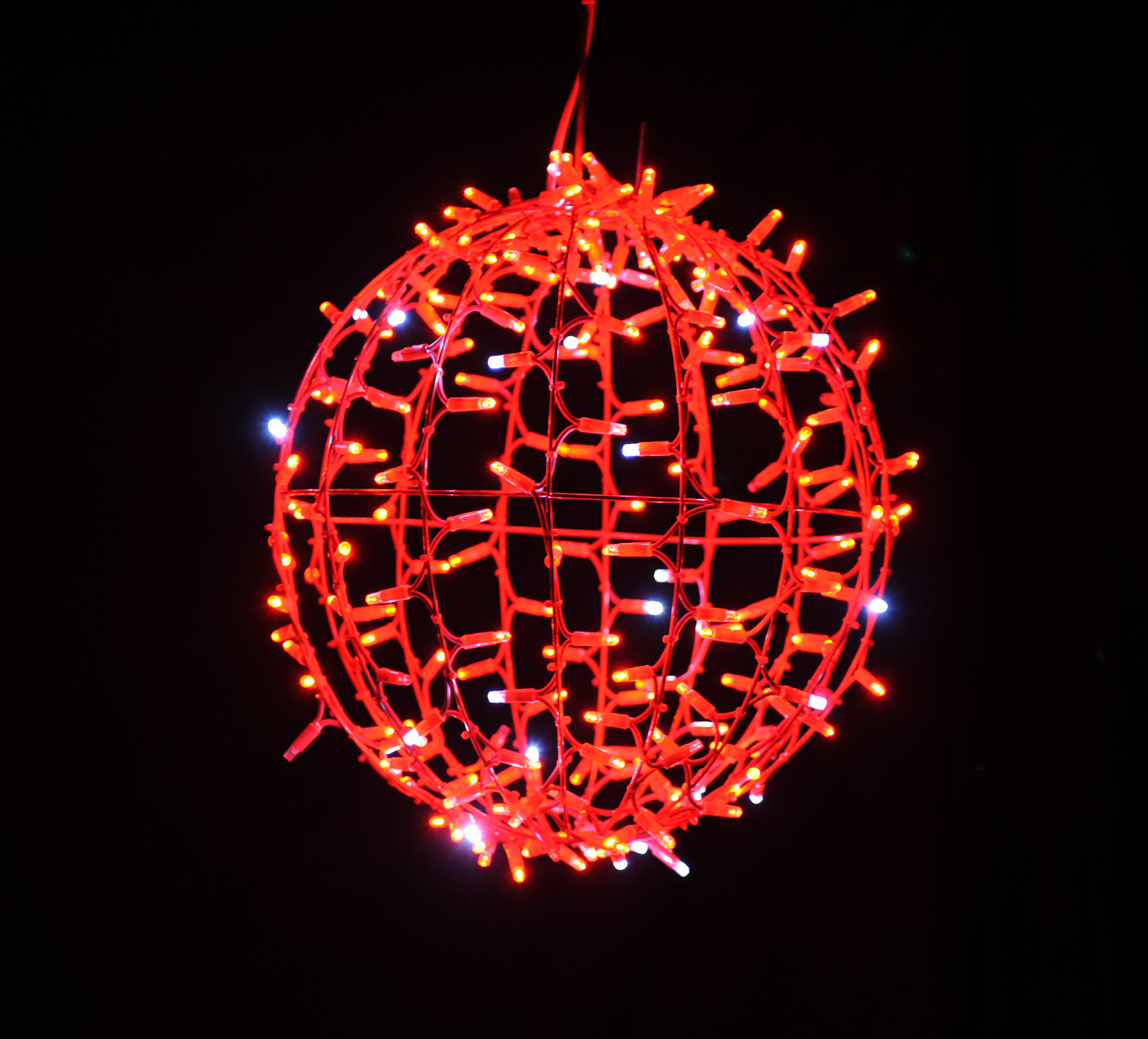 Luces de motivo de esfera impermeable al aire libre
