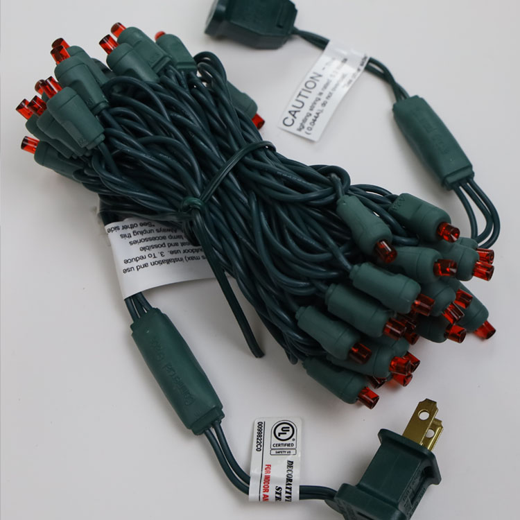 UL granangular de la luz de la secuencia de las mini luces LED de la secuencia ROJA de 5MM certificada
