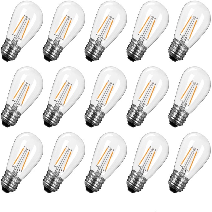 Bombillas LED de filamento S14 E26