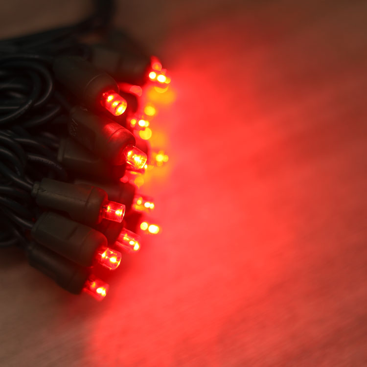 UL granangular de la luz de la secuencia de las mini luces LED de la secuencia ROJA de 5MM certificada