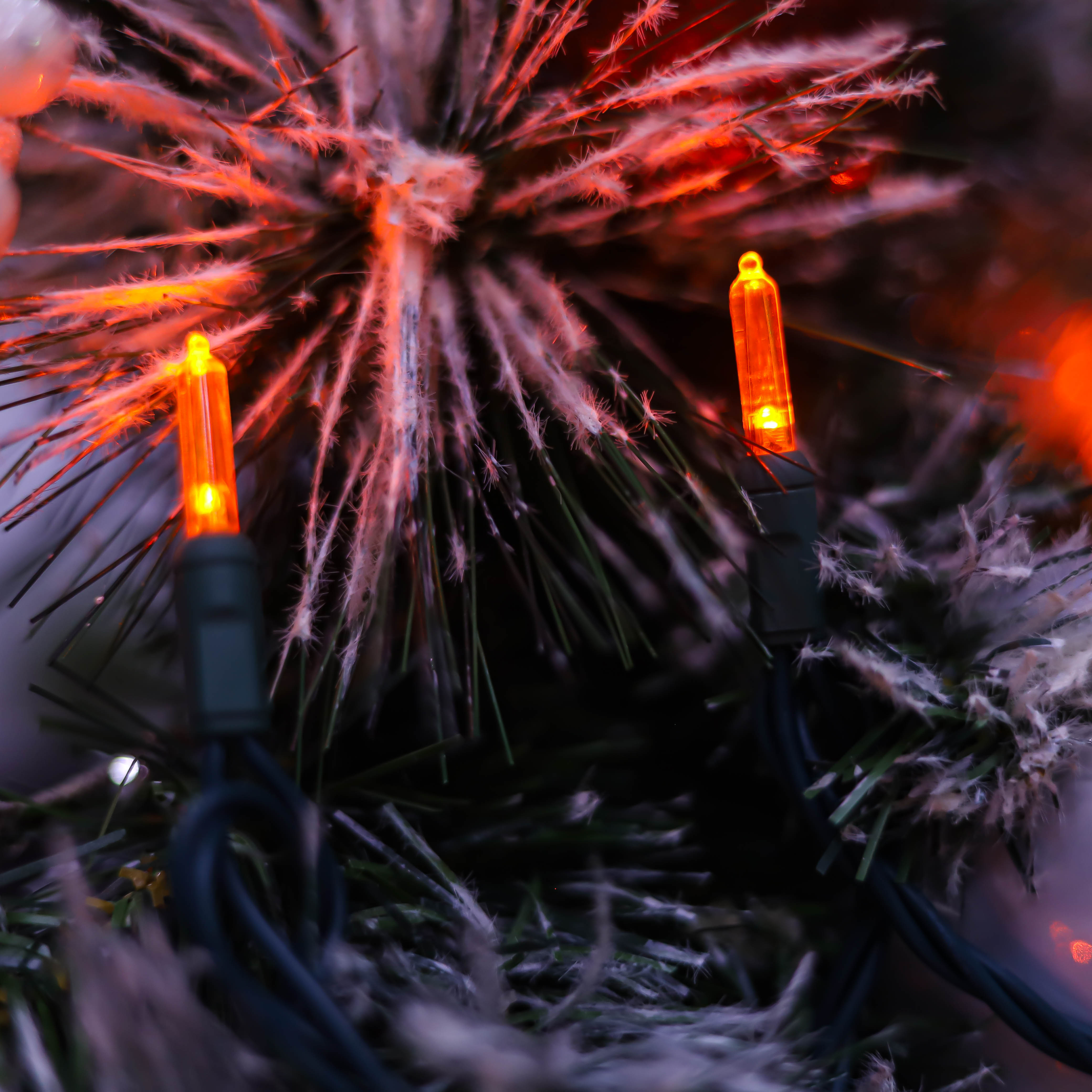 T5 Ul Orange Christmas LED Lights Lights
