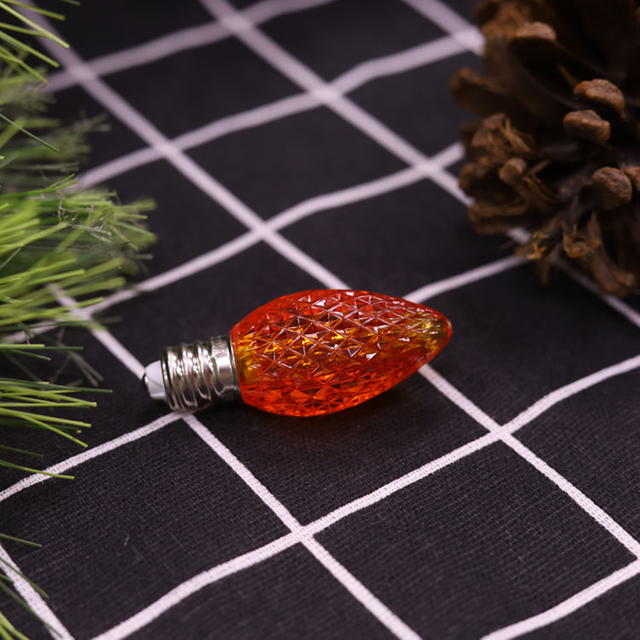 Bombillas LED de repuesto Minleon C7 naranja UL