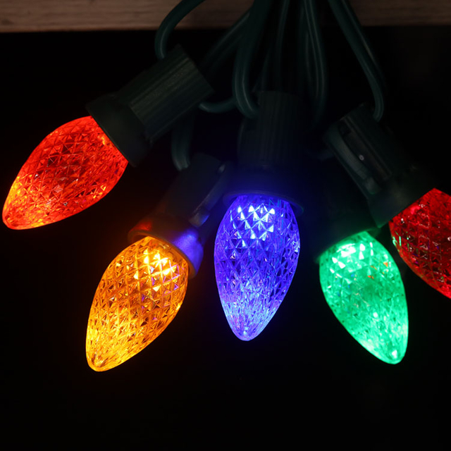 Bombillas de repuesto LED multicolores de 120 V