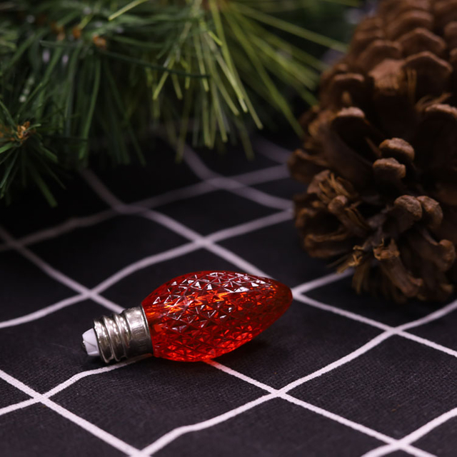 Bombillas de repuesto LED rojas impermeables para interiores y exteriores