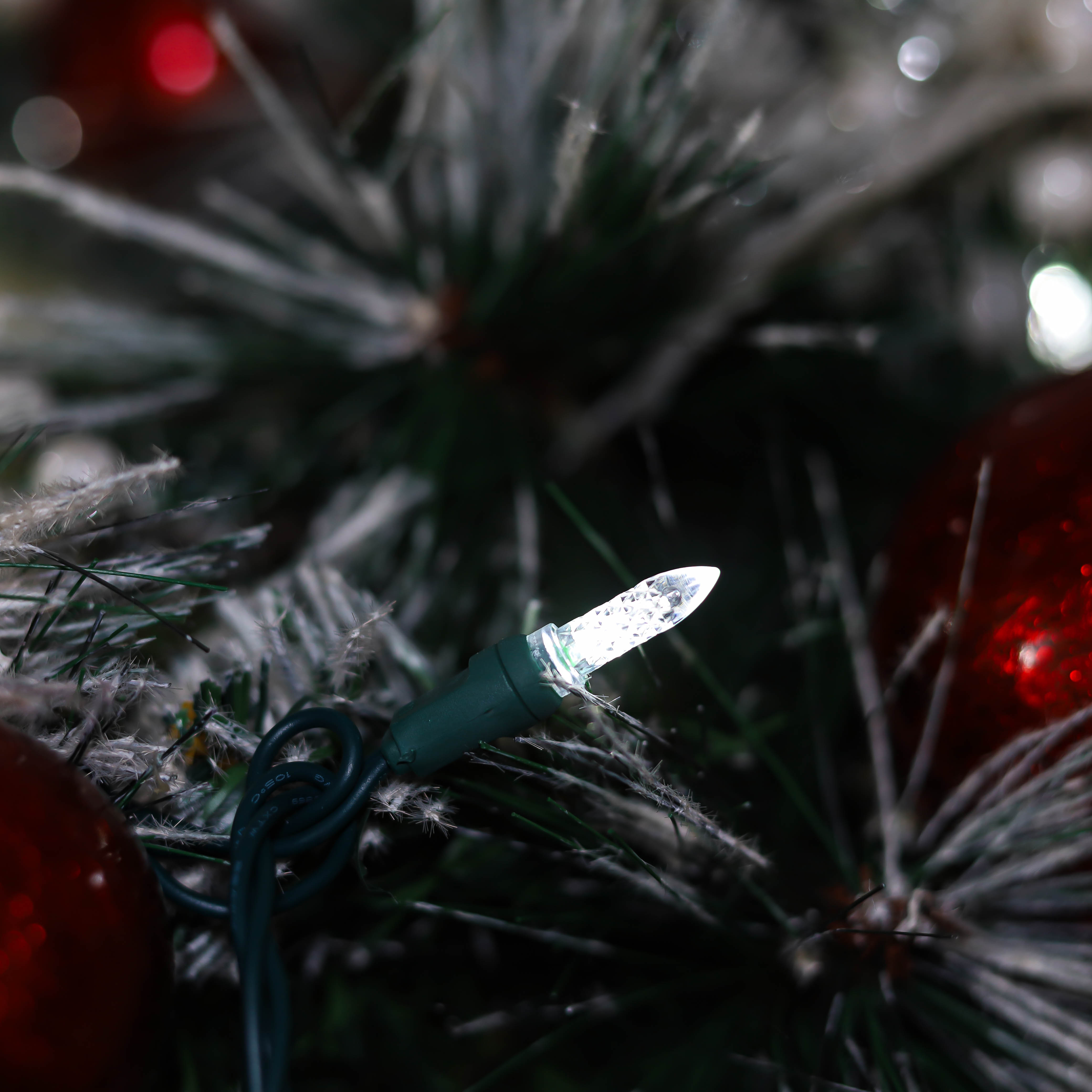 M5 ul luces LED de Navidad blanca fría