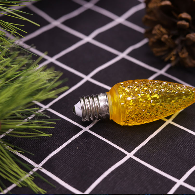 Bombillas LED de repuesto amarillas UL C9 Minleon 