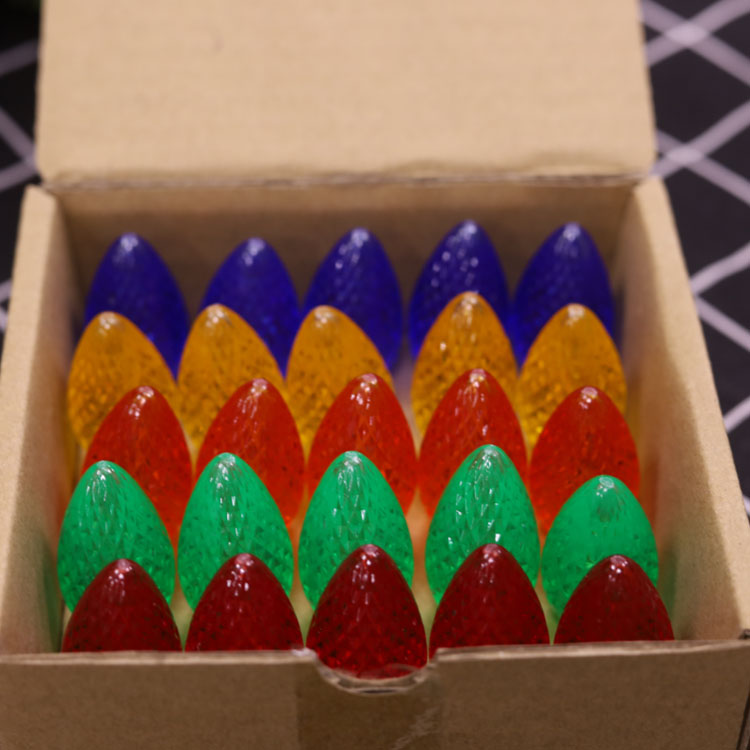 Bulbos de reemplazo de LED de 120 V múltiples colores