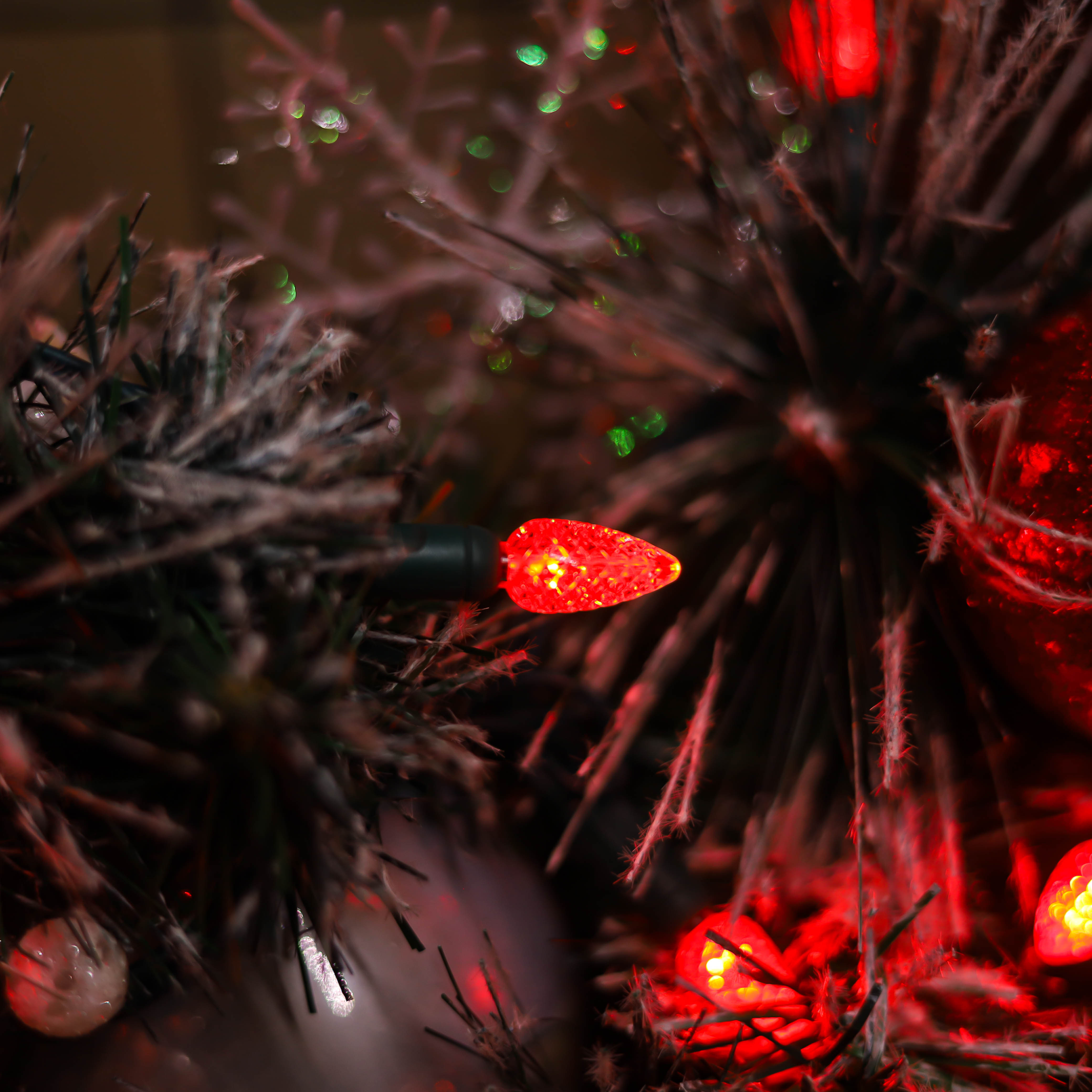 Luces LED de Navidad de 120V ul Red C3 de Navidad