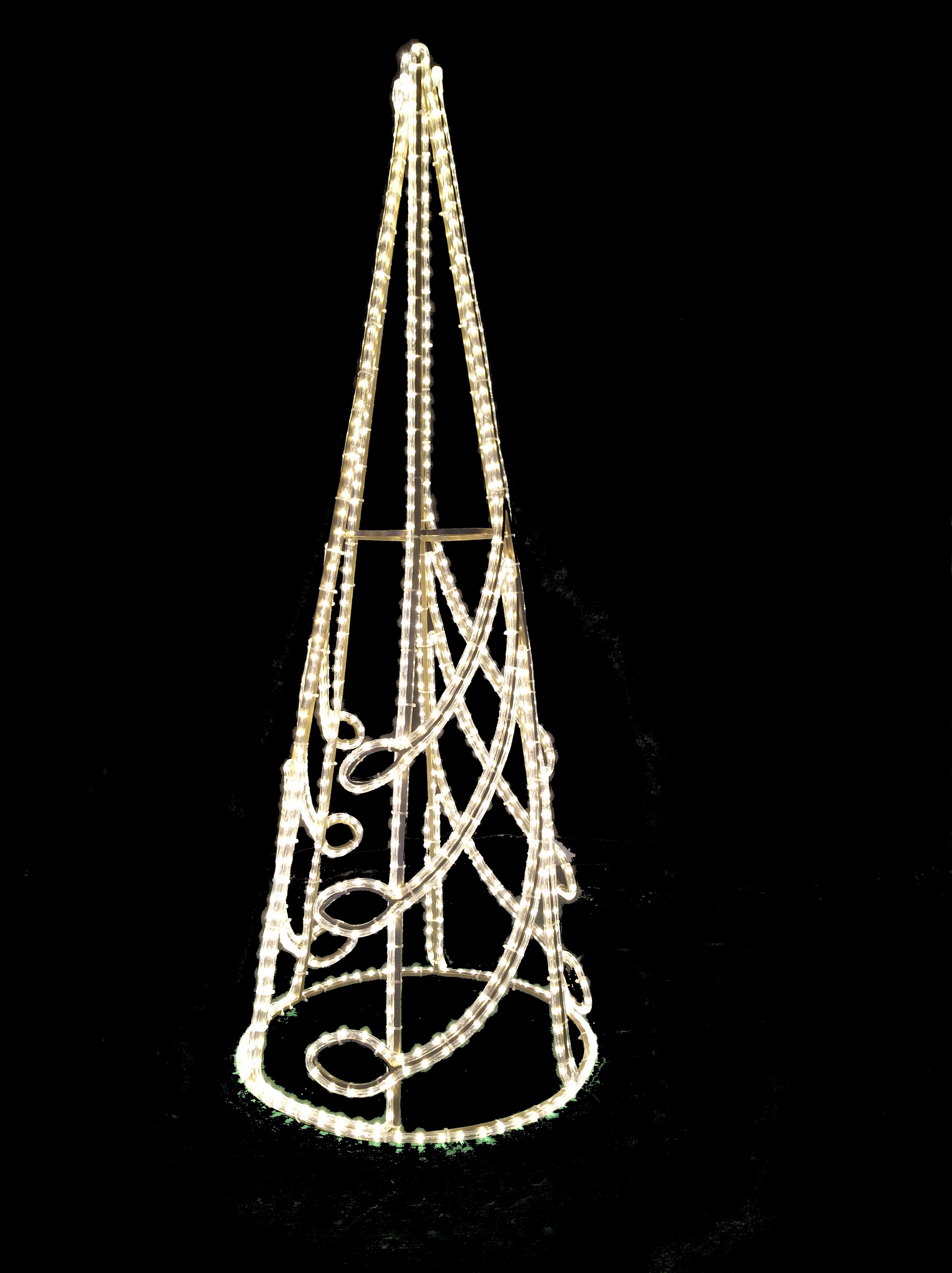 Luces de motivo de árbol comercial al aire libre