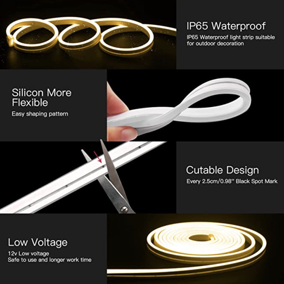 LED de neón flexible