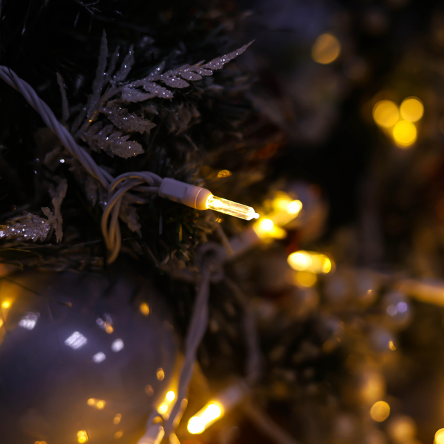 T5 Luces LED de Navidad blanca tibia de T5