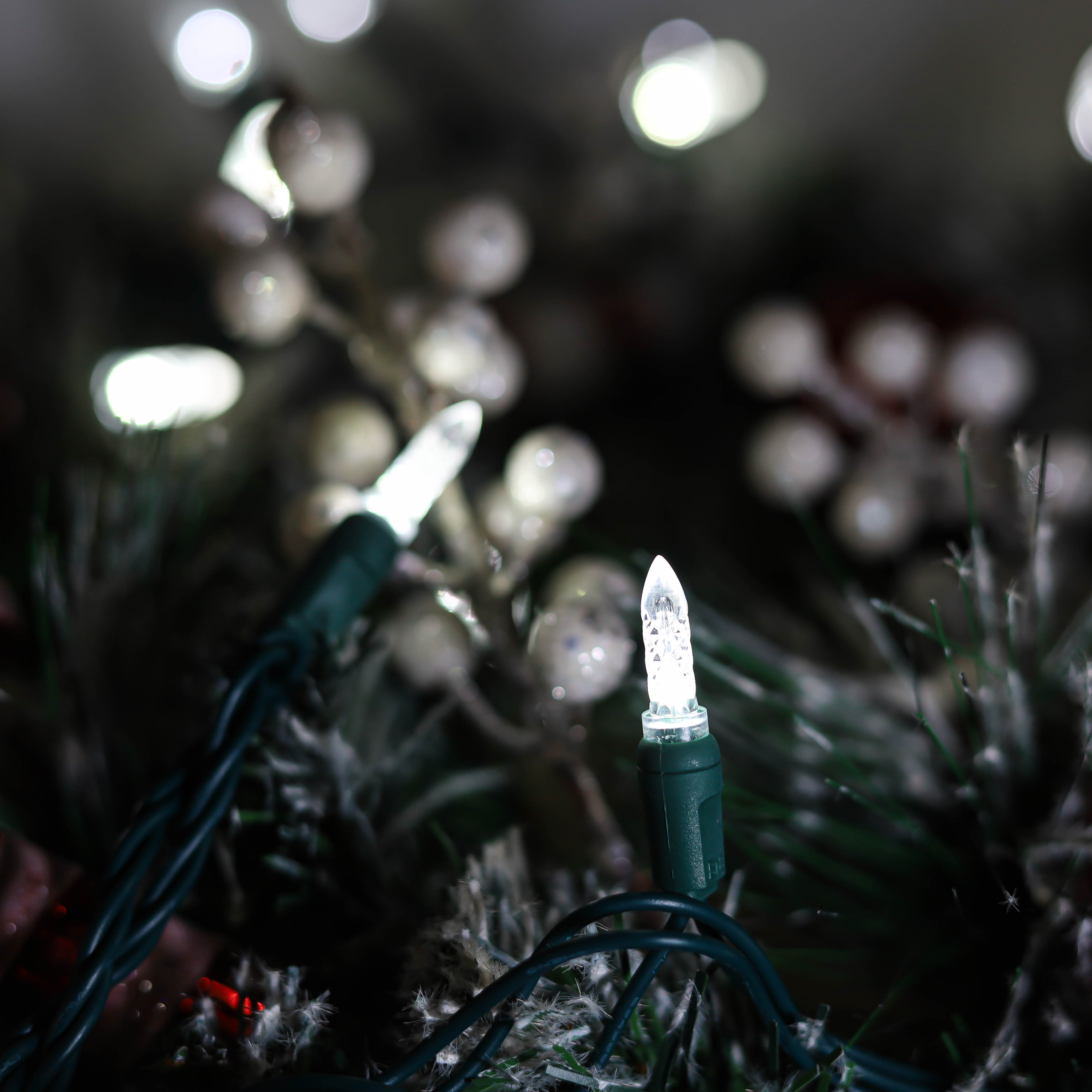 M5 ul luces LED de Navidad blanca fría