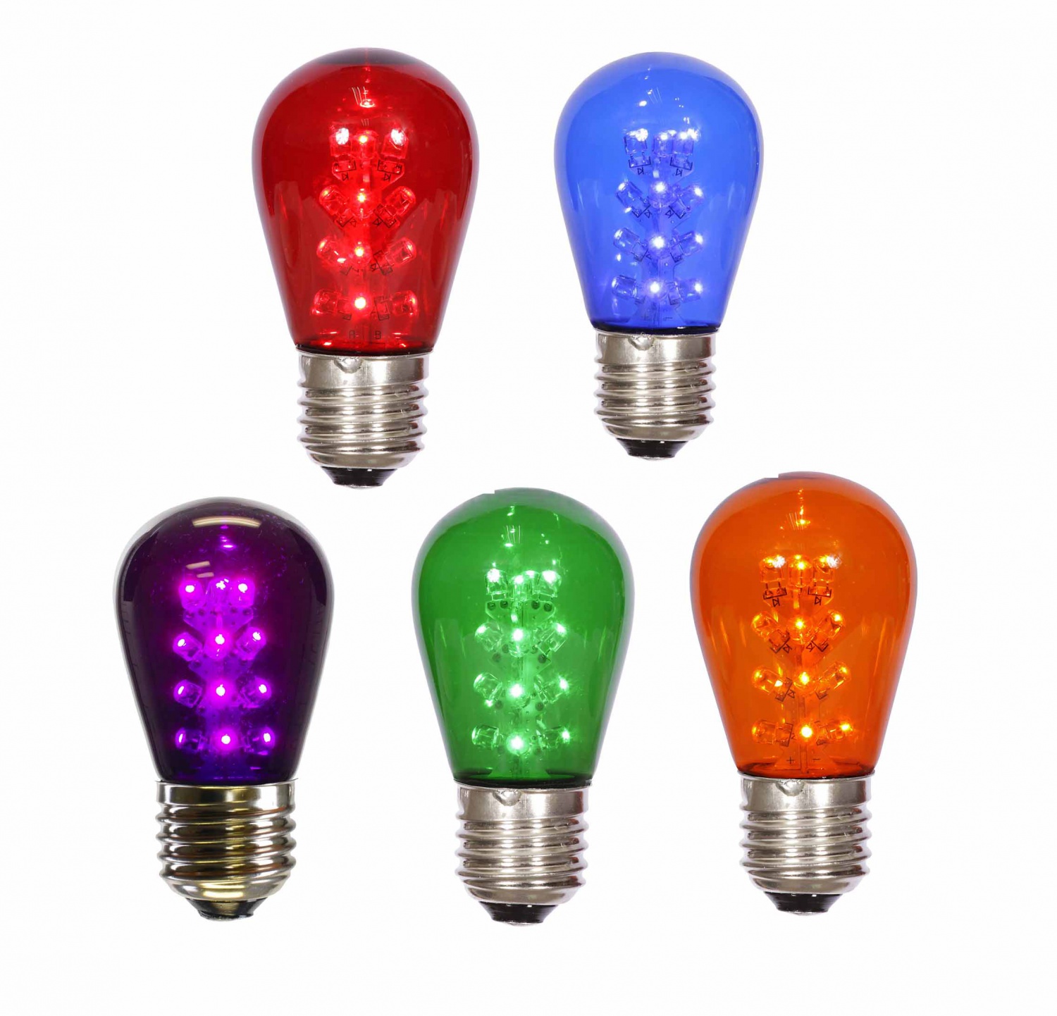 Bombillas LED de vidrio S14 E26