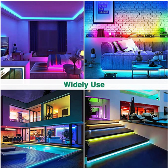 Luz de cuerda de neón RGB de 12 V