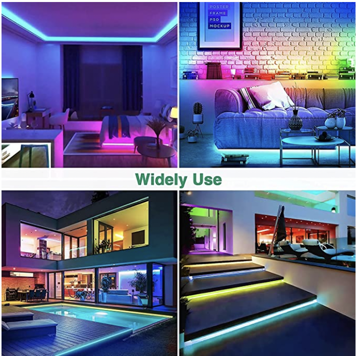 Luz de cuerda de neón RGB de 12 V