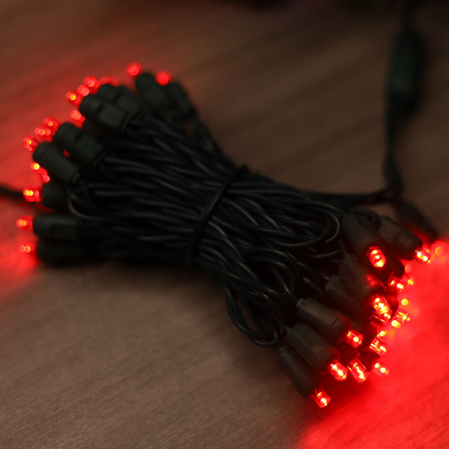 UL granangular de la luz de la secuencia de las mini luces LED de la secuencia ROJA de 5MM certificada