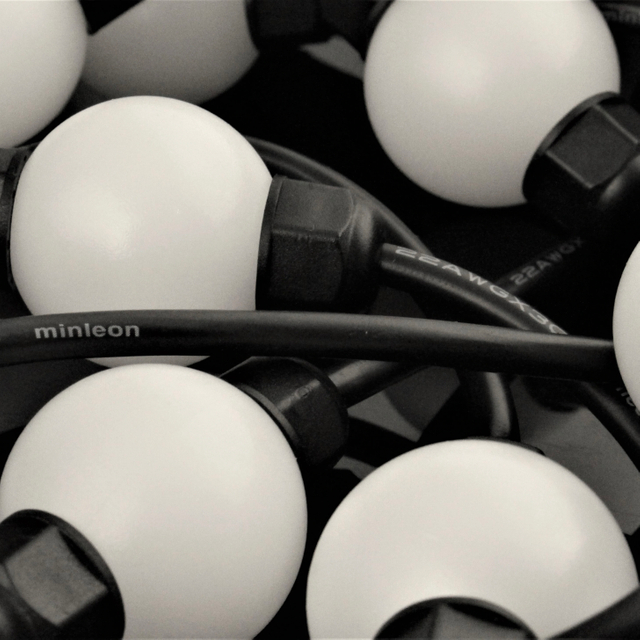 Luces de decoración al aire libre rgb g28 triklit