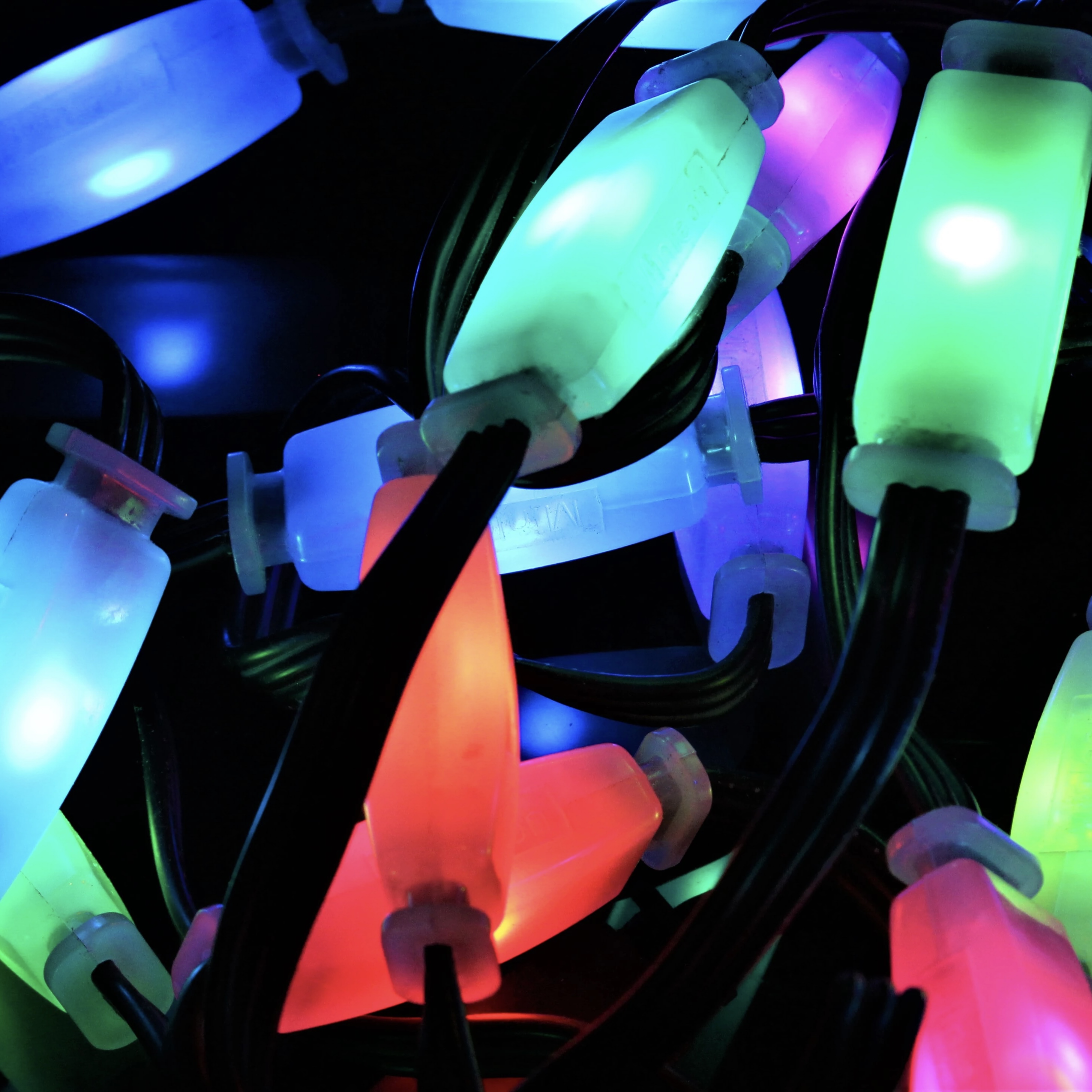 Luces de guijarros DMX RGB impermeables 12V UL CE