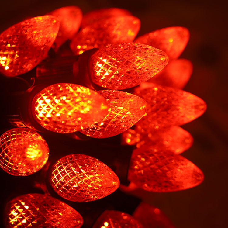 Bombillas LED de repuesto Minleon C7 naranja UL