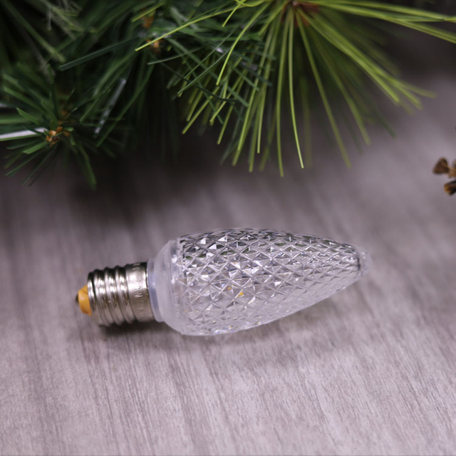 Bombillas de repuesto LED Minleon C9 E17 impermeables de color blanco cálido UL