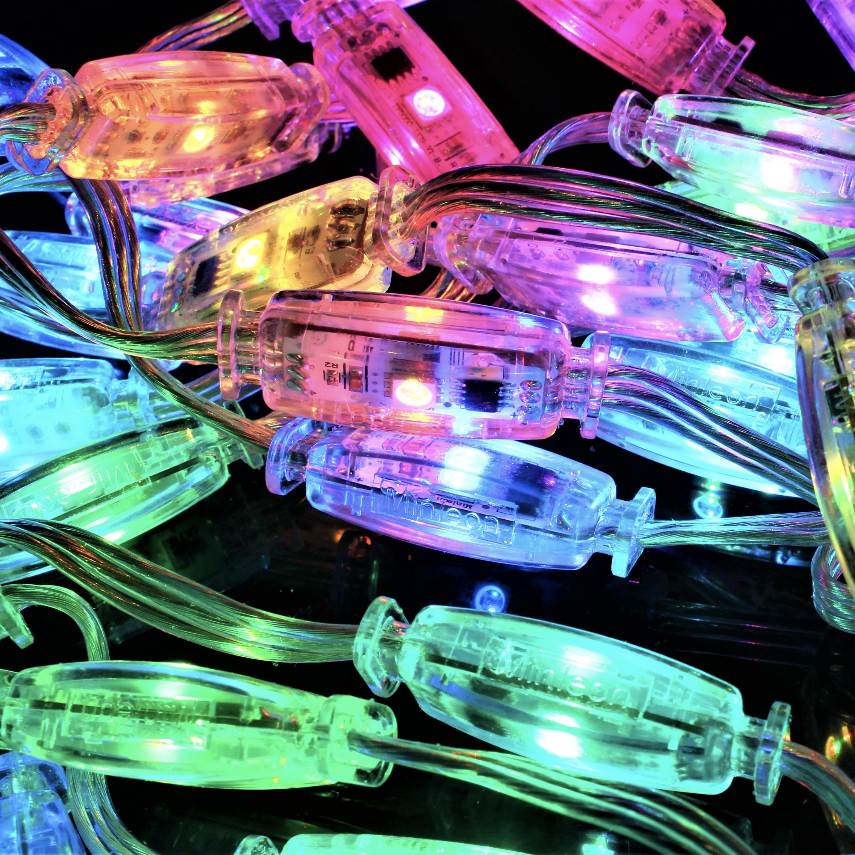 Luces de guijarros DMX RGB impermeables 12V UL CE