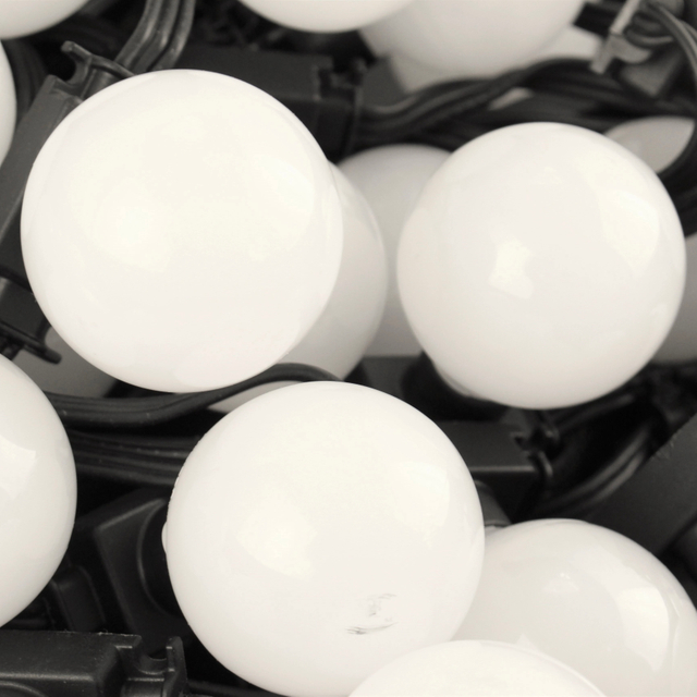 Guirnalda de luces opaca RGB G40