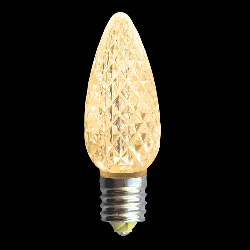 Bombillas de repuesto LED Minleon C9 E17 impermeables de color blanco cálido UL