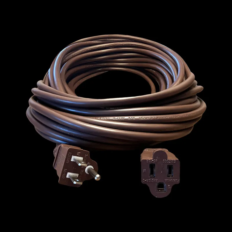 Cable de extensión de 12′ – Marrón