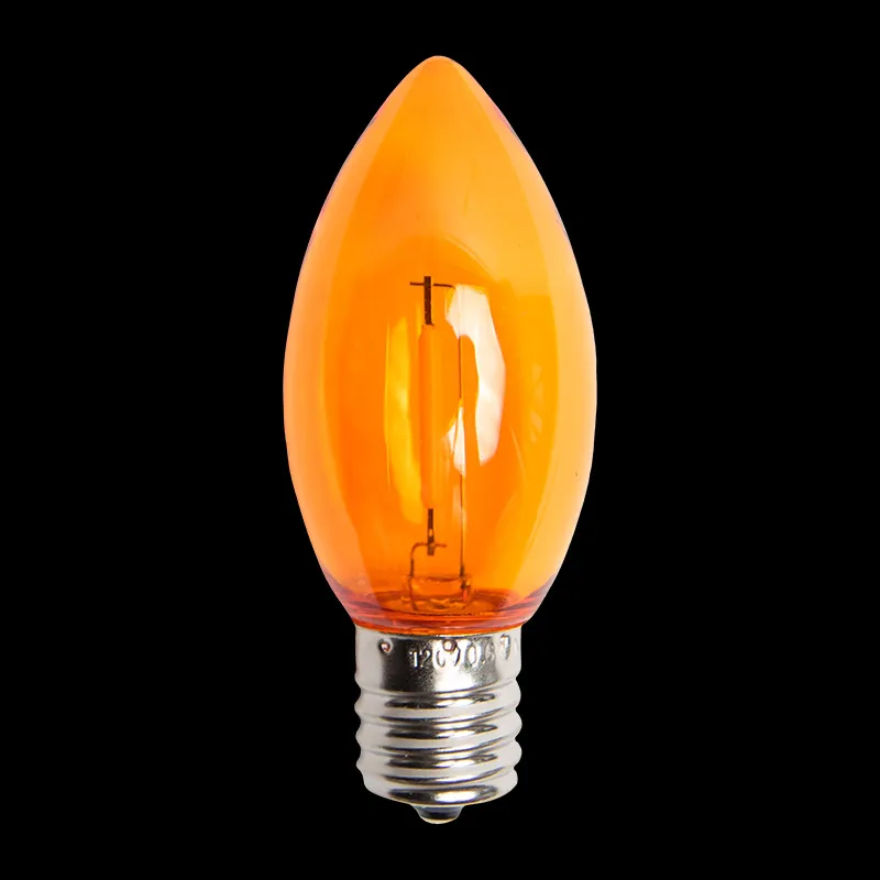 Bombilla de filamento LED C9 – Naranja
