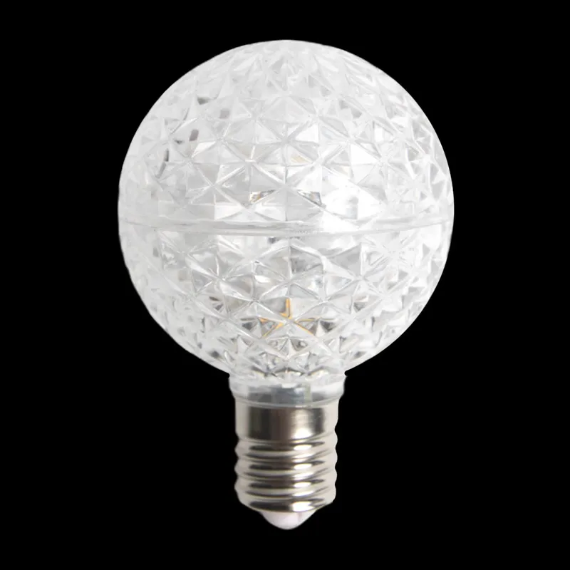 Bombilla LED Transparente G50 – Blanco Puro