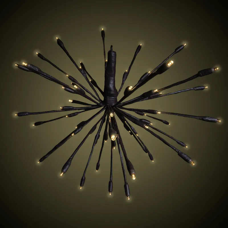 Jingle Ballz LED de 16″ – Blanco cálido como el sol