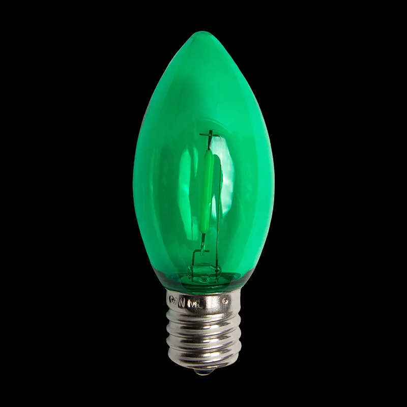 Bombilla de filamento LED C9 – Verde
