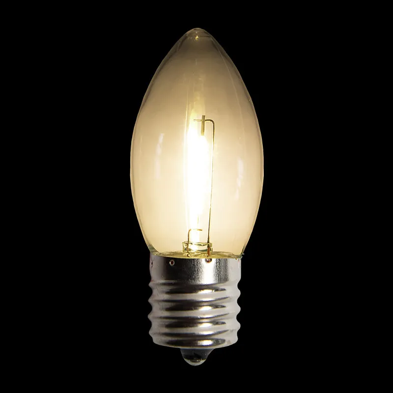 Bombilla de filamento LED C9 - Blanco cálido como el sol
