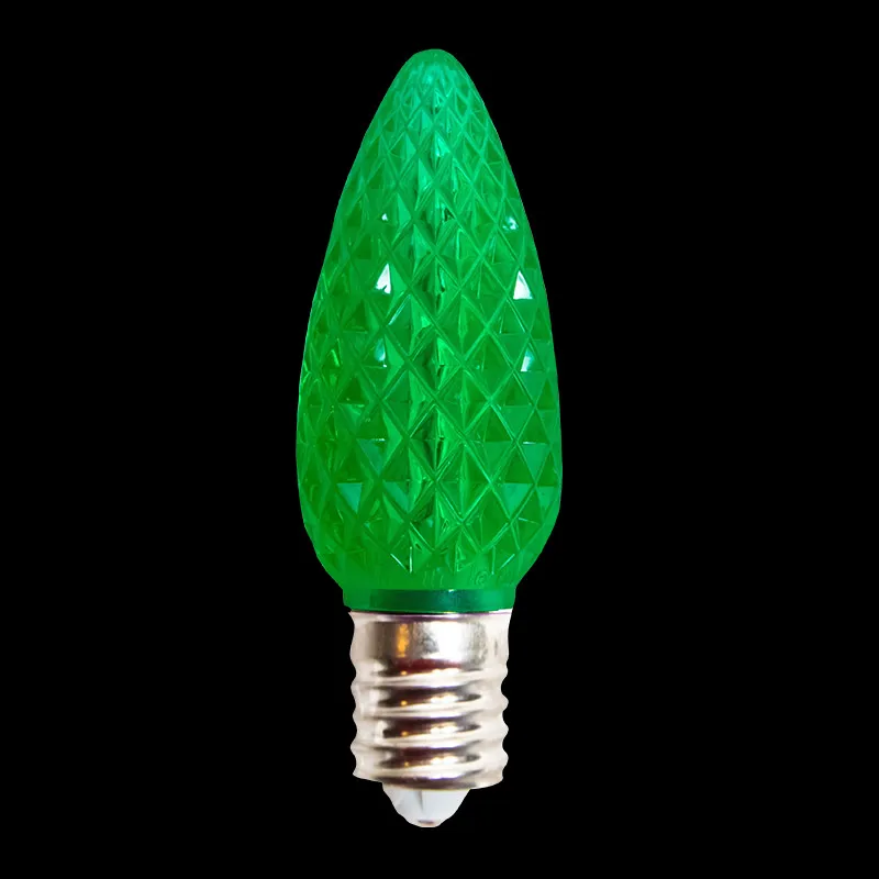 Prenda impermeable verde de la UL del bulbo de la Navidad de los bulbos del reemplazo de C9 Minleon LED