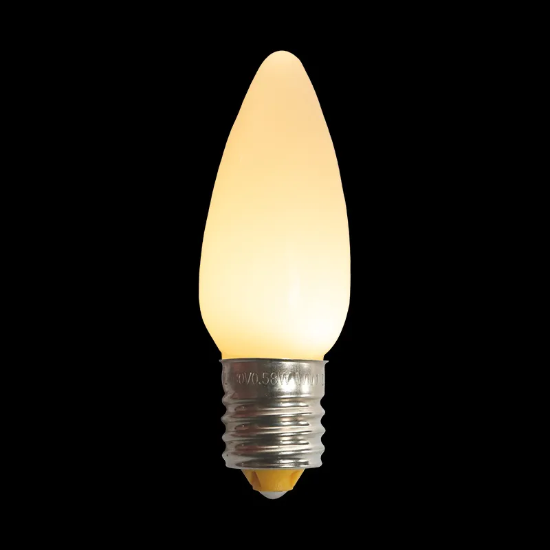 Bombilla LED C9 Opaca Sol Blanco Cálido