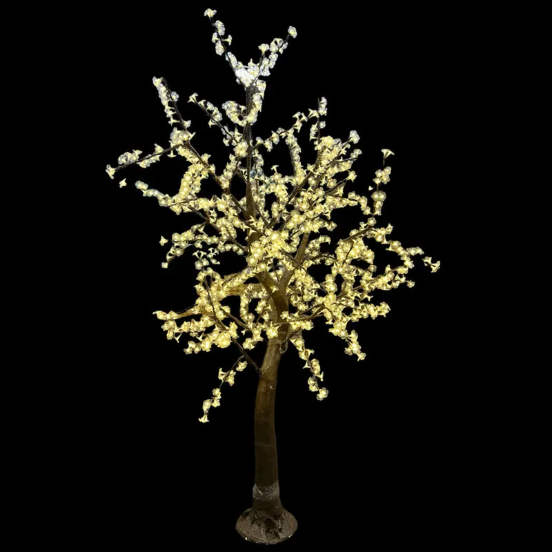 Árbol de cerezo en flor de 8 ′ - Sol blanco cálido
