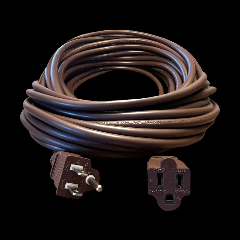 Cable de extensión de 50′ – Marrón