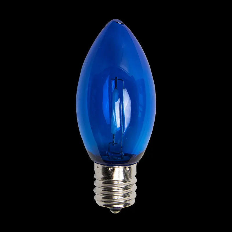 Bombilla de filamento LED C9 – Azul