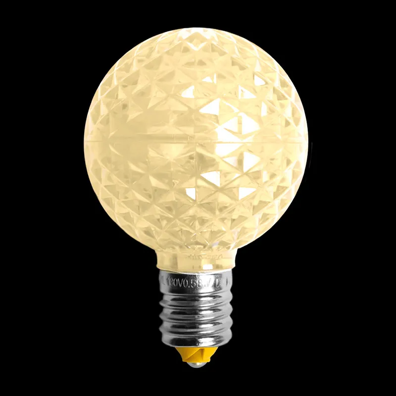 Bombilla LED G50 Transparente - Blanco Cálido Sol