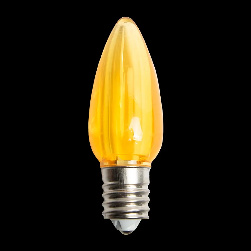 Bombilla LED Facetada C9 V2 – Amarillo