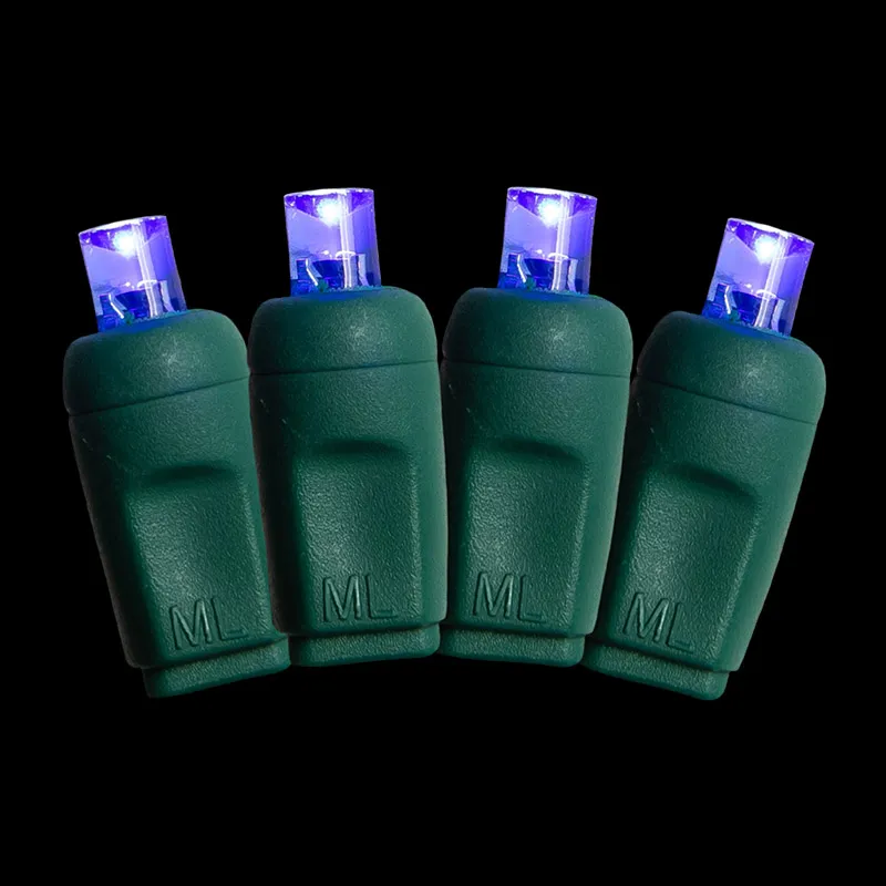 La mini secuencia LED granangular de 5MM enciende el sistema azul de la luz de la Navidad de la UL al aire libre